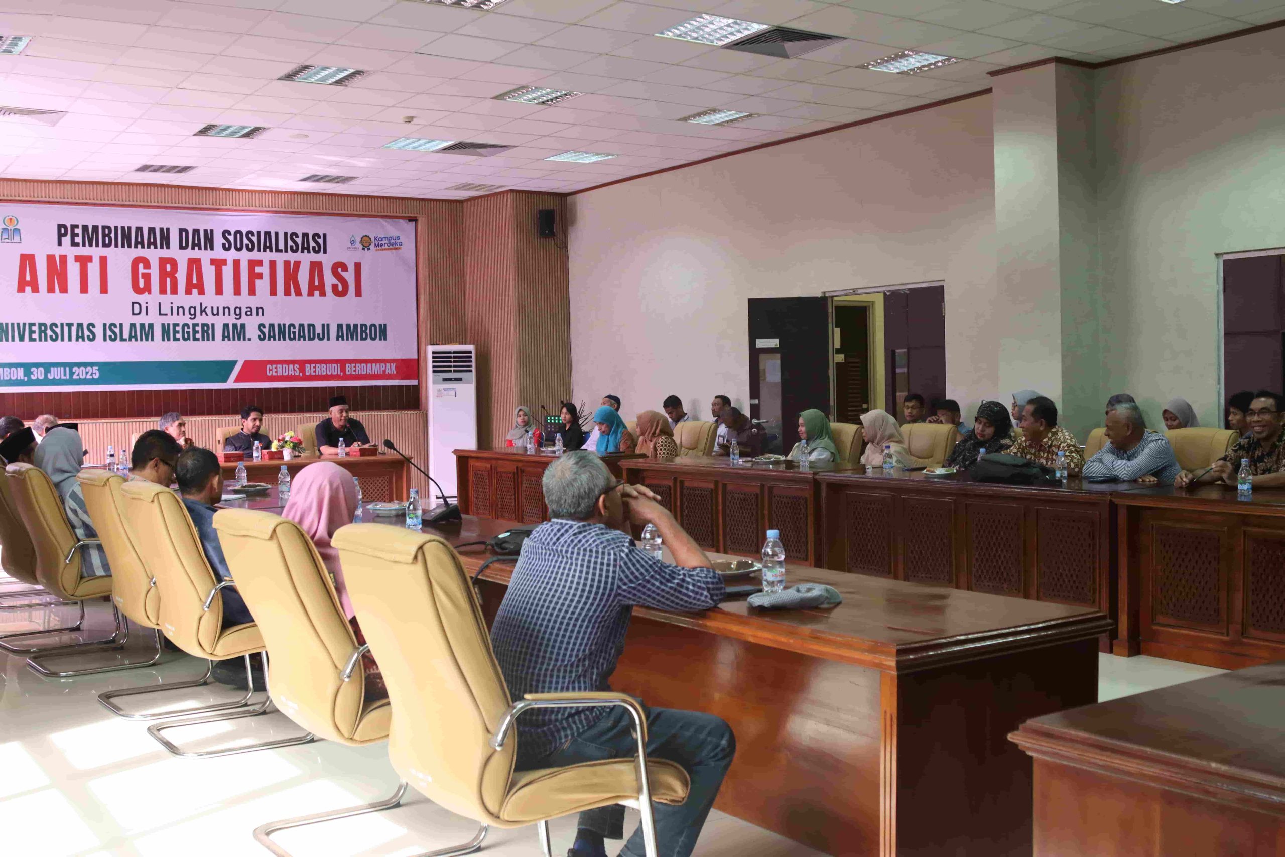 SPI UIN Ambon Gelar Pembinaan dan Sosialisasi Anti Gratifikasi bagi ASN