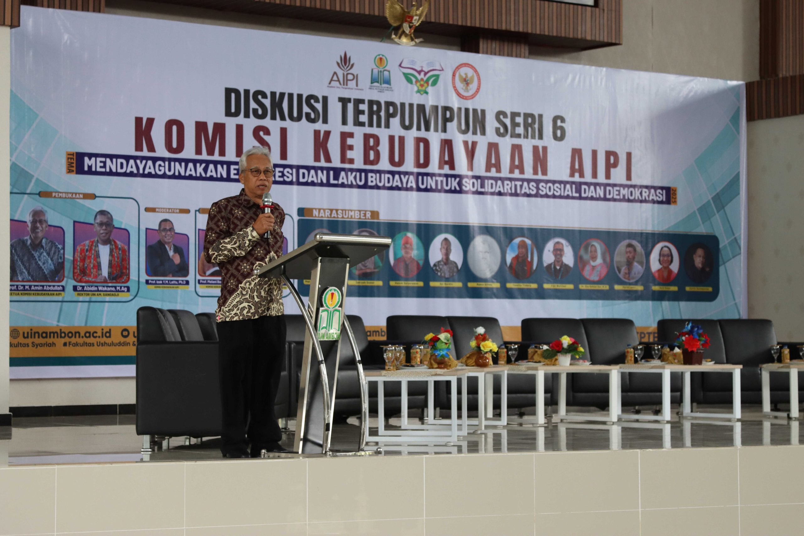 Komisi Kebudayaan AIPI dan UIN AMSA Gelar Diskusi Terpumpun Seri 6