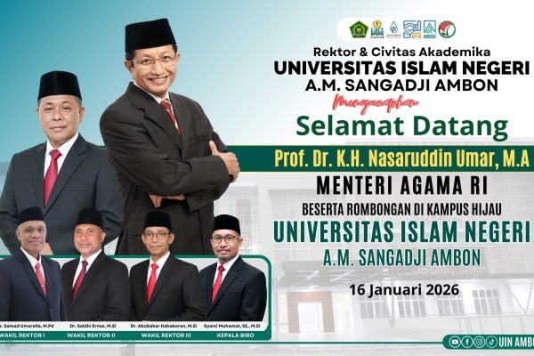 Jumat, Menag RI Kunjungi UIN Ambon